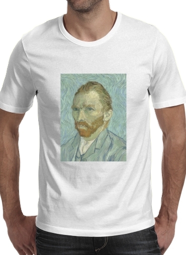  Van Gogh Self Portrait voor Mannen T-Shirt