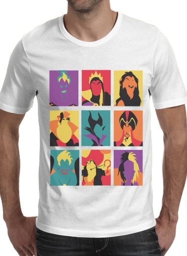 Villains pop voor Mannen T-Shirt