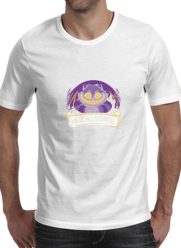  We're all mad here voor Mannen T-Shirt