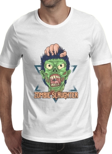  Zombie slaughter illustration voor Mannen T-Shirt