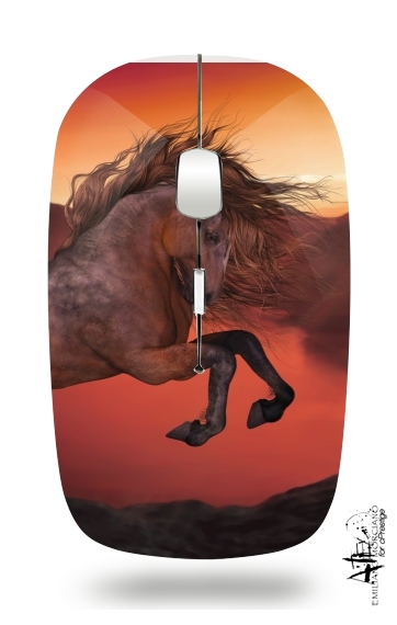  A Horse In The Sunset voor Draadloze optische muis met USB-ontvanger
