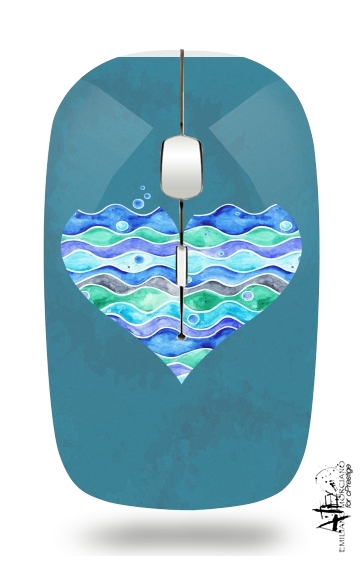  A Sea of Love (blue) voor Draadloze optische muis met USB-ontvanger