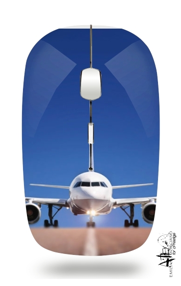  Airplane takeoff voor Draadloze optische muis met USB-ontvanger