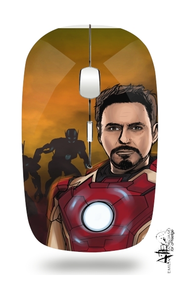  Avengers Stark 1 of 3  voor Draadloze optische muis met USB-ontvanger