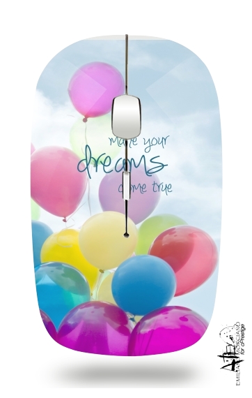  balloon dreams voor Draadloze optische muis met USB-ontvanger