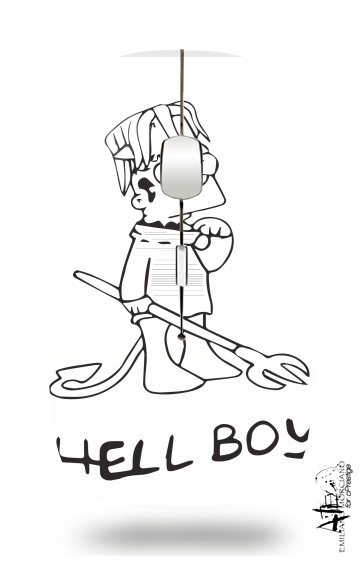  Bart Hellboy voor Draadloze optische muis met USB-ontvanger