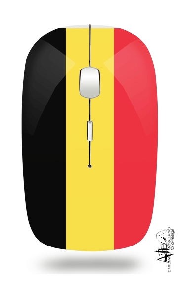  Belgium Flag voor Draadloze optische muis met USB-ontvanger