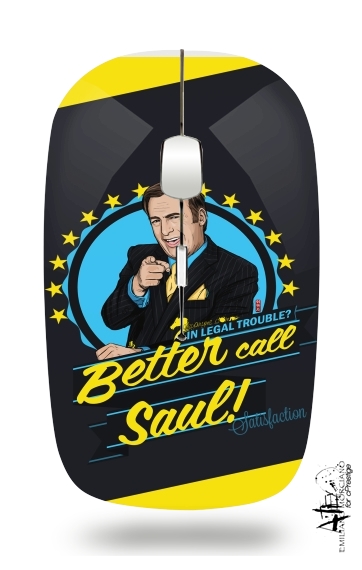  Breaking Bad Better Call Saul Goodman lawyer voor Draadloze optische muis met USB-ontvanger