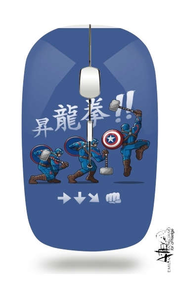 Captain America - Thor Hammer voor Draadloze optische muis met USB-ontvanger