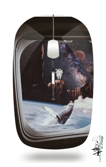  Collage - Man and the  Whale voor Draadloze optische muis met USB-ontvanger