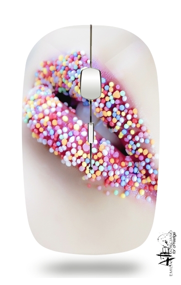  Colorful Lips voor Draadloze optische muis met USB-ontvanger