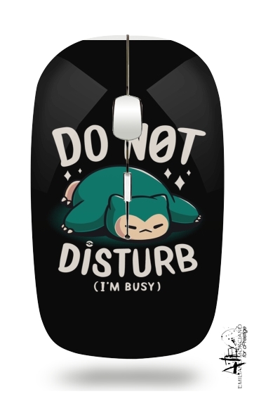  Do not disturb im busy voor Draadloze optische muis met USB-ontvanger