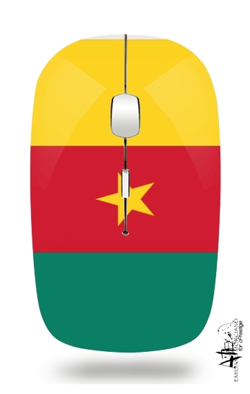  Flag of Cameroon voor Draadloze optische muis met USB-ontvanger