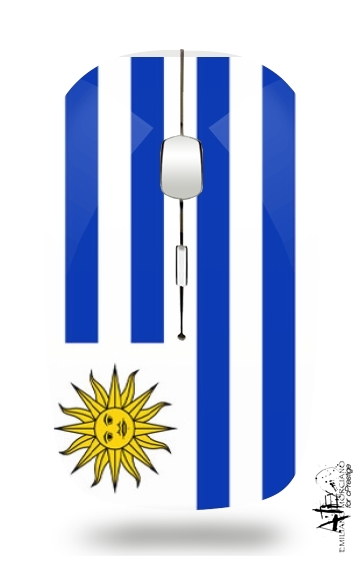  flag of Uruguay voor Draadloze optische muis met USB-ontvanger