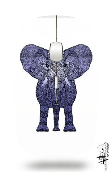  Elephant Blue voor Draadloze optische muis met USB-ontvanger