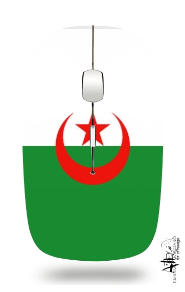  Flag Algeria voor Draadloze optische muis met USB-ontvanger