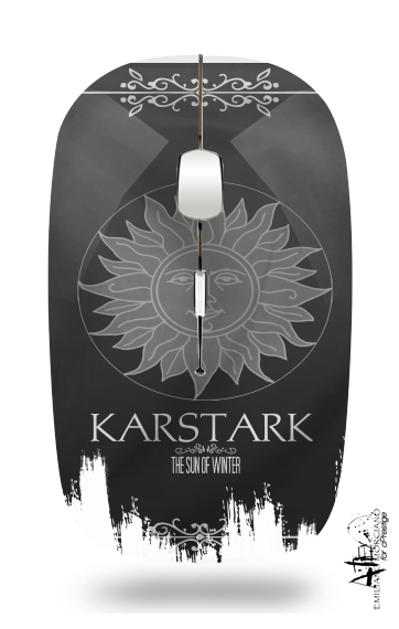  Flag House Karstark voor Draadloze optische muis met USB-ontvanger