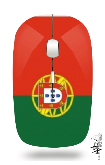  Flag Portugal voor Draadloze optische muis met USB-ontvanger