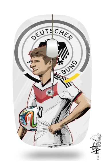  Football Stars: Thomas Müller - Germany voor Draadloze optische muis met USB-ontvanger