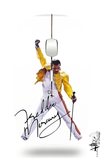  Freddie Mercury Signature voor Draadloze optische muis met USB-ontvanger