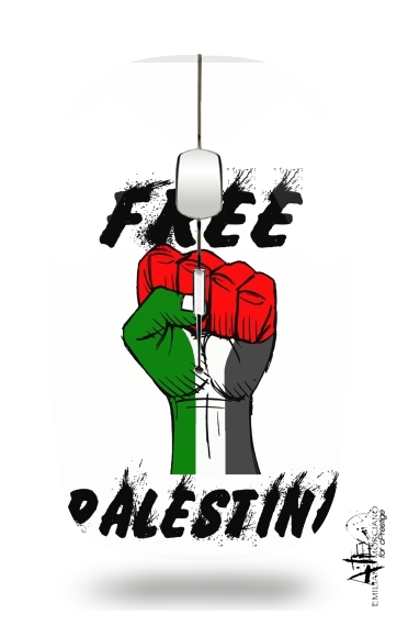  Free Palestine voor Draadloze optische muis met USB-ontvanger