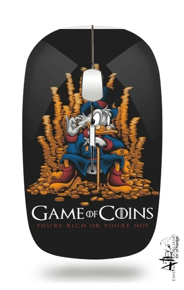  Game Of coins Picsou Mashup voor Draadloze optische muis met USB-ontvanger