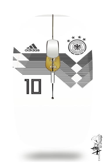  Germany World Cup Russia 2018 voor Draadloze optische muis met USB-ontvanger