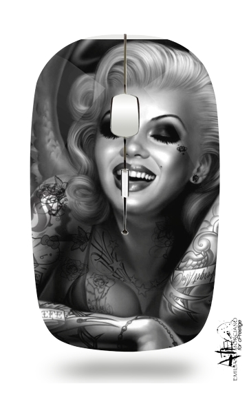  Goth Marilyn voor Draadloze optische muis met USB-ontvanger