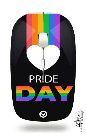  Happy pride day voor Draadloze optische muis met USB-ontvanger
