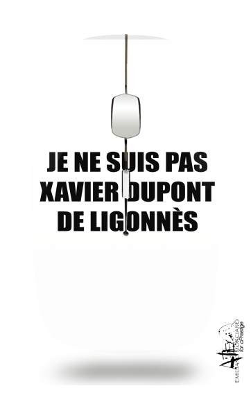  Je ne suis pas Xavier Dupont De Ligonnes Criminel voor Draadloze optische muis met USB-ontvanger