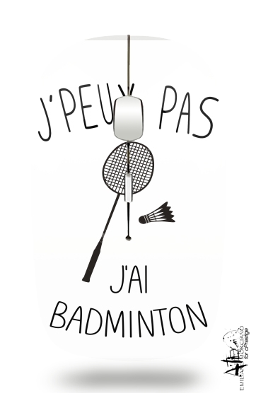  Je peux pas jai badminton voor Draadloze optische muis met USB-ontvanger