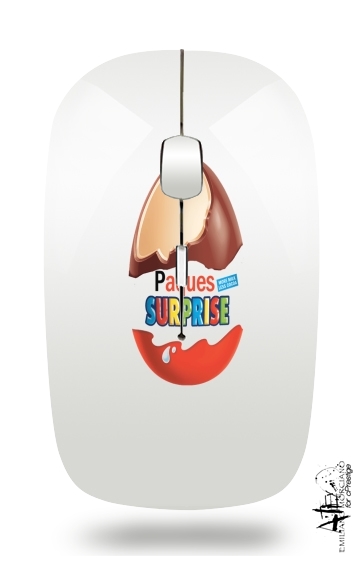  Joyeuses Paques Inspired by Kinder Surprise voor Draadloze optische muis met USB-ontvanger