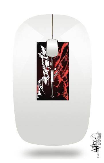  Kyubi x Naruto Angry voor Draadloze optische muis met USB-ontvanger