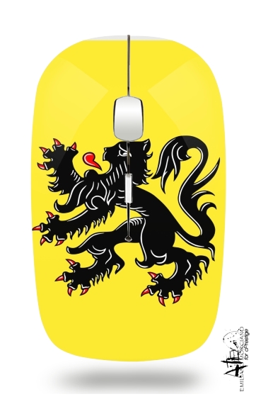  Lion des flandres voor Draadloze optische muis met USB-ontvanger