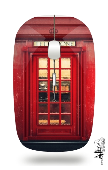  Magical Telephone Booth voor Draadloze optische muis met USB-ontvanger