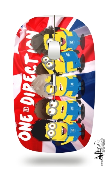  Minions mashup One Direction 1D voor Draadloze optische muis met USB-ontvanger
