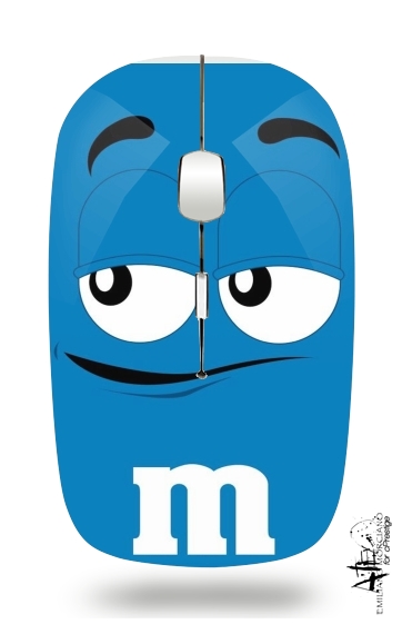  M&M's Blue voor Draadloze optische muis met USB-ontvanger