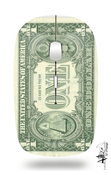  Money One Dollar voor Draadloze optische muis met USB-ontvanger