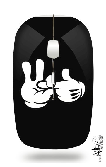  Mouse finger fuck voor Draadloze optische muis met USB-ontvanger