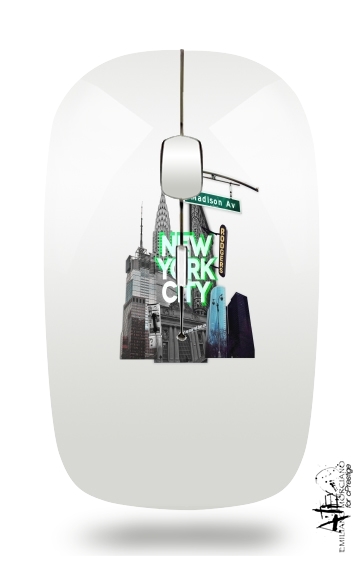 New York City II [green] voor Draadloze optische muis met USB-ontvanger