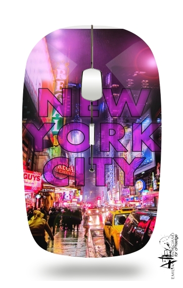  New York City - Broadway Color voor Draadloze optische muis met USB-ontvanger