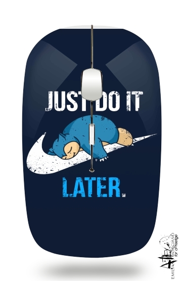  Nike Parody Just do it Late X Ronflex voor Draadloze optische muis met USB-ontvanger