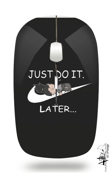  Nike Parody Just do it Later X Shikamaru voor Draadloze optische muis met USB-ontvanger