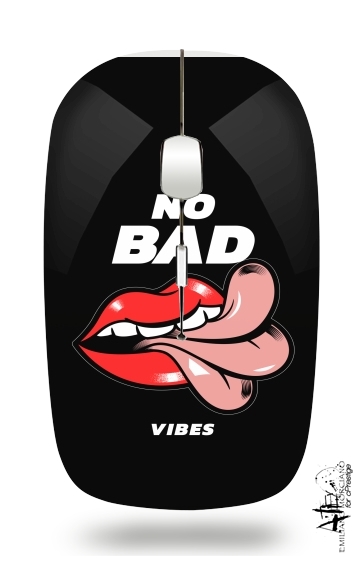  No Bad vibes Tong voor Draadloze optische muis met USB-ontvanger