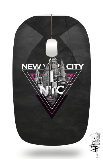  NYC V [pink] voor Draadloze optische muis met USB-ontvanger