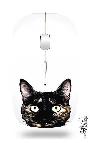 Peeking Cat voor Draadloze optische muis met USB-ontvanger