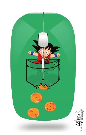  Pocket Collection: Goku Dragon Balls voor Draadloze optische muis met USB-ontvanger