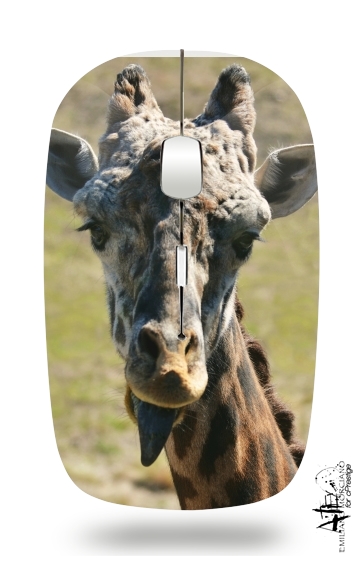 Sassy Pants Giraffe voor Draadloze optische muis met USB-ontvanger