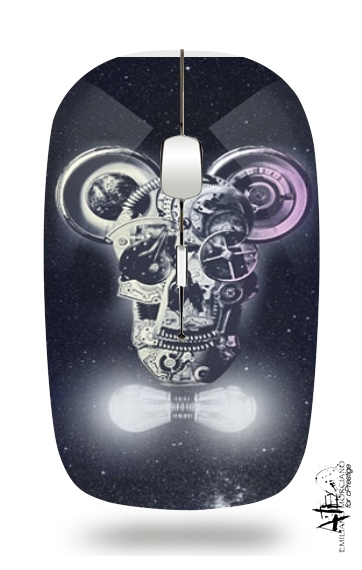  Skull Mickey Mechanics in space voor Draadloze optische muis met USB-ontvanger