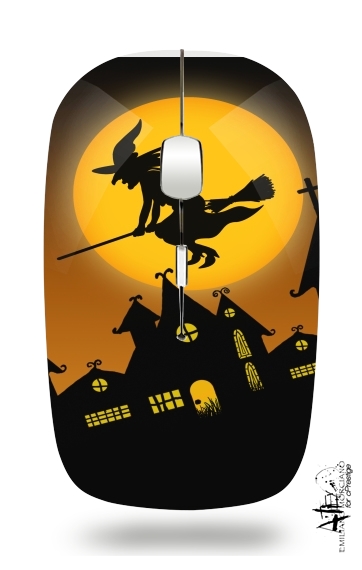  Spooky Halloween 2 voor Draadloze optische muis met USB-ontvanger